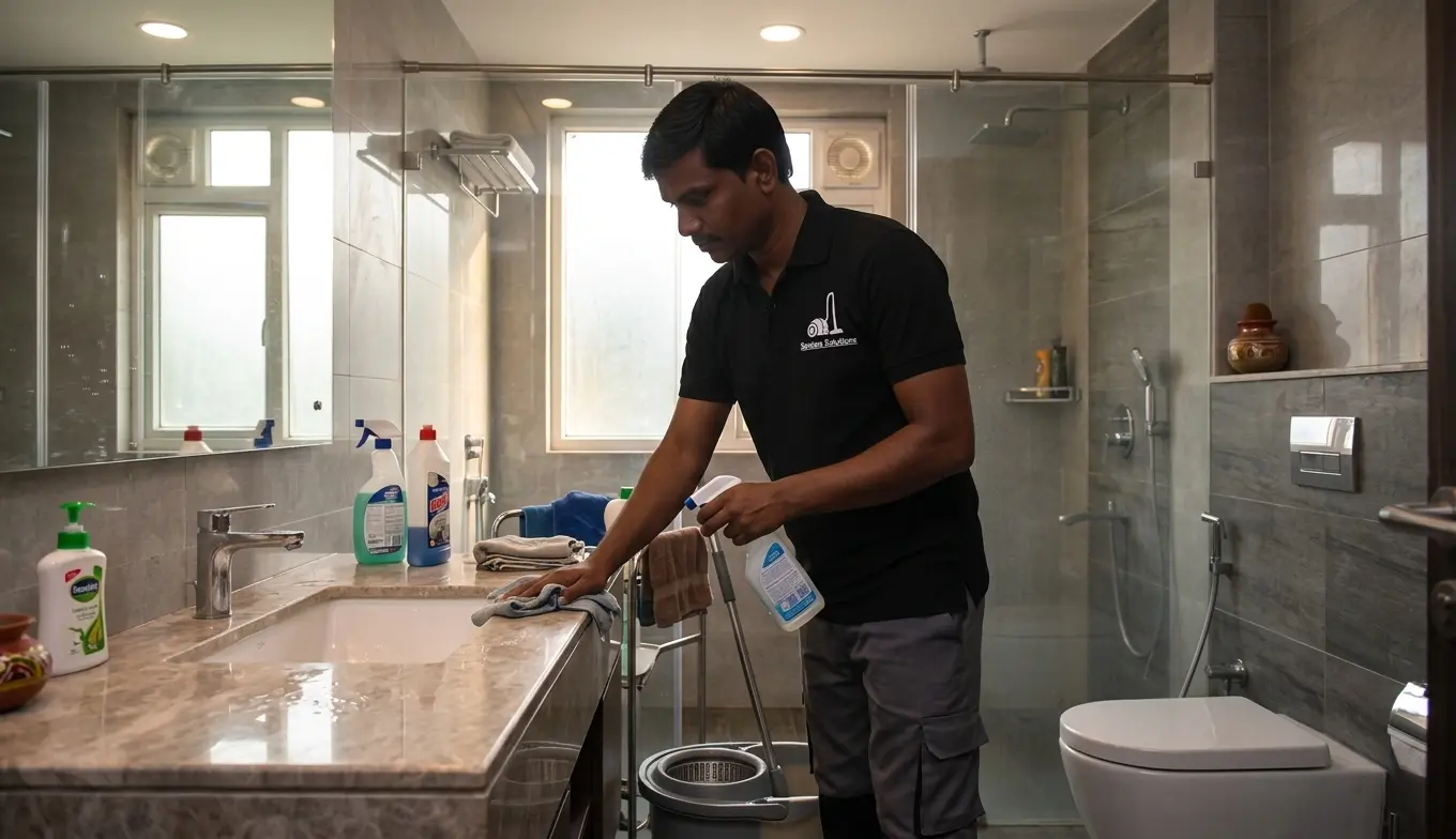 Bathroom Sanitization in Hyderabad: Killing Germs Beyond Surface Cleaning